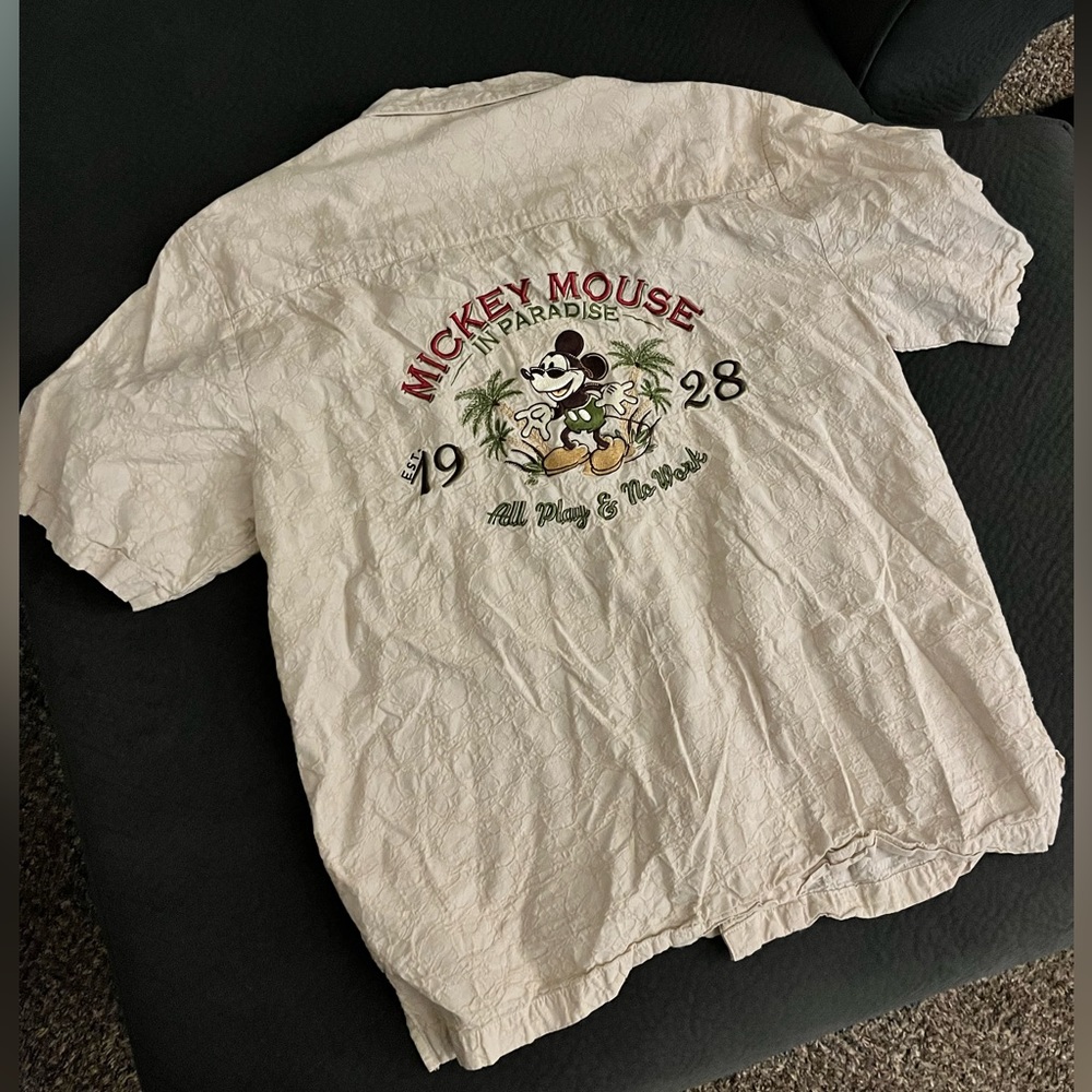 Mickey Mouse in Paradise Short Sleeve size XL